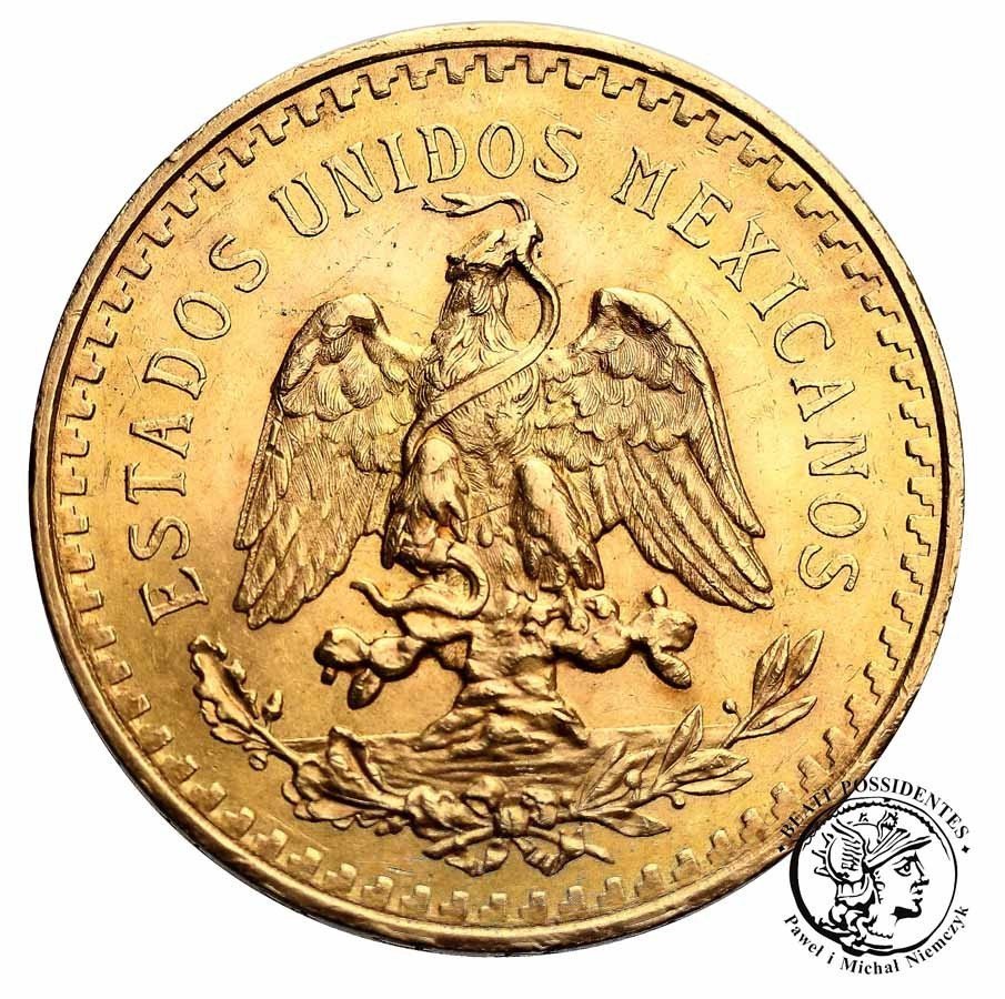 Meksyk 50 Pesos 1944 nowe bicie st.1-/2+